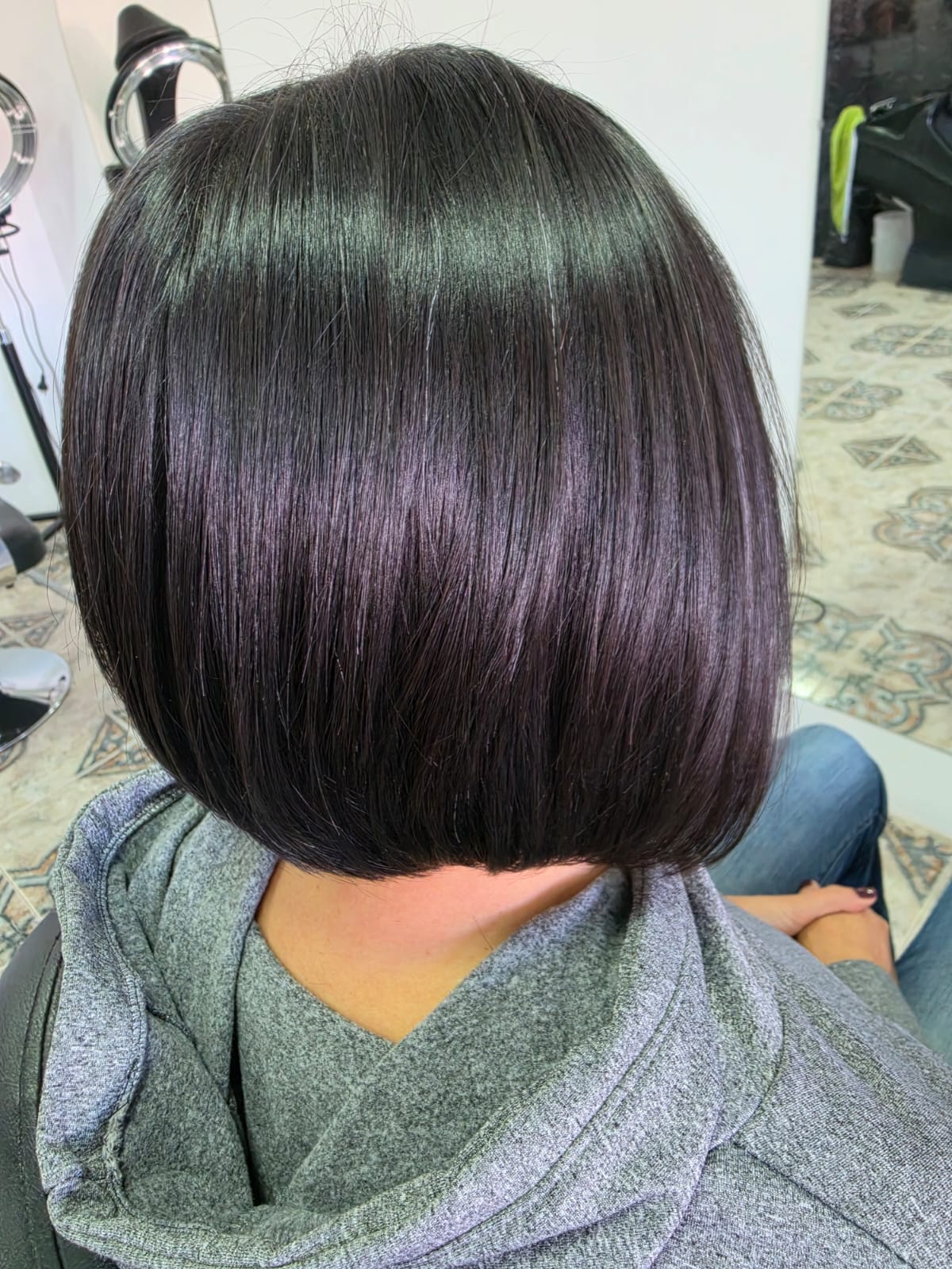 Corte de cabello y peinado por Claudia Ferrada Estilista
